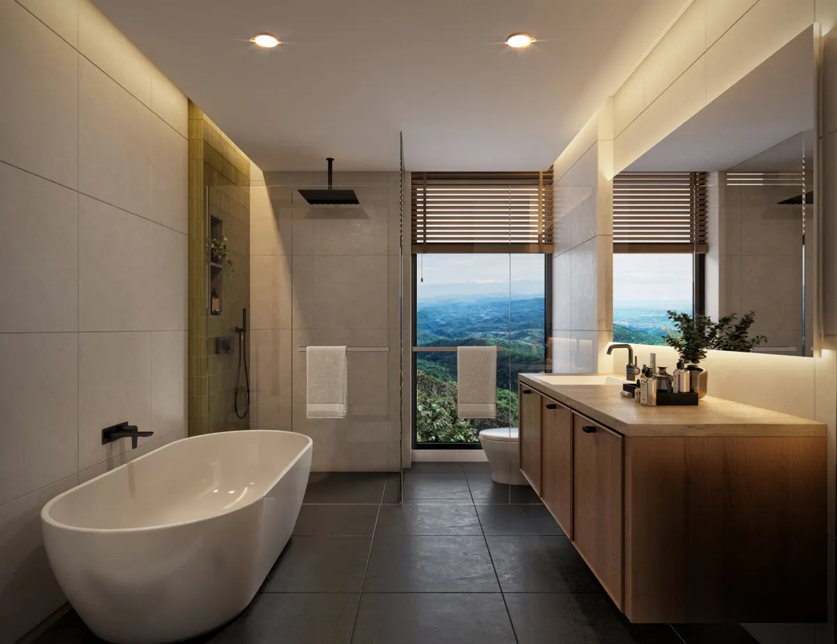 3-bedroom condo, 90 sqm