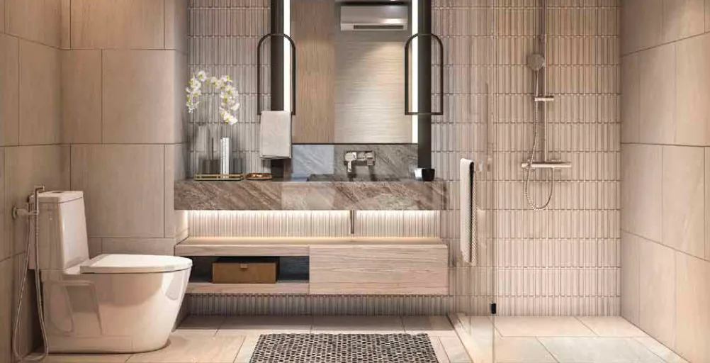 1-bedroom condo, 30 sqm
