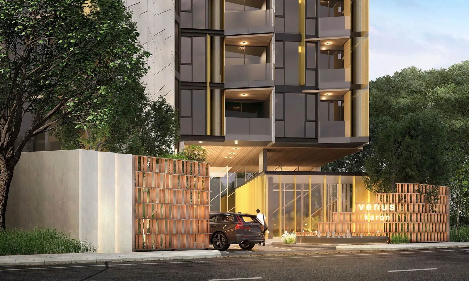 1-bedroom condo, 30 sqm