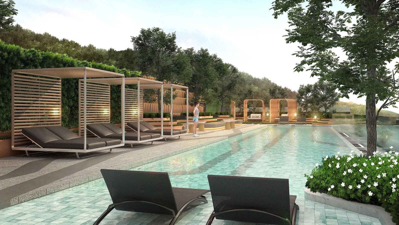 1-bedroom condo, 30 sqm