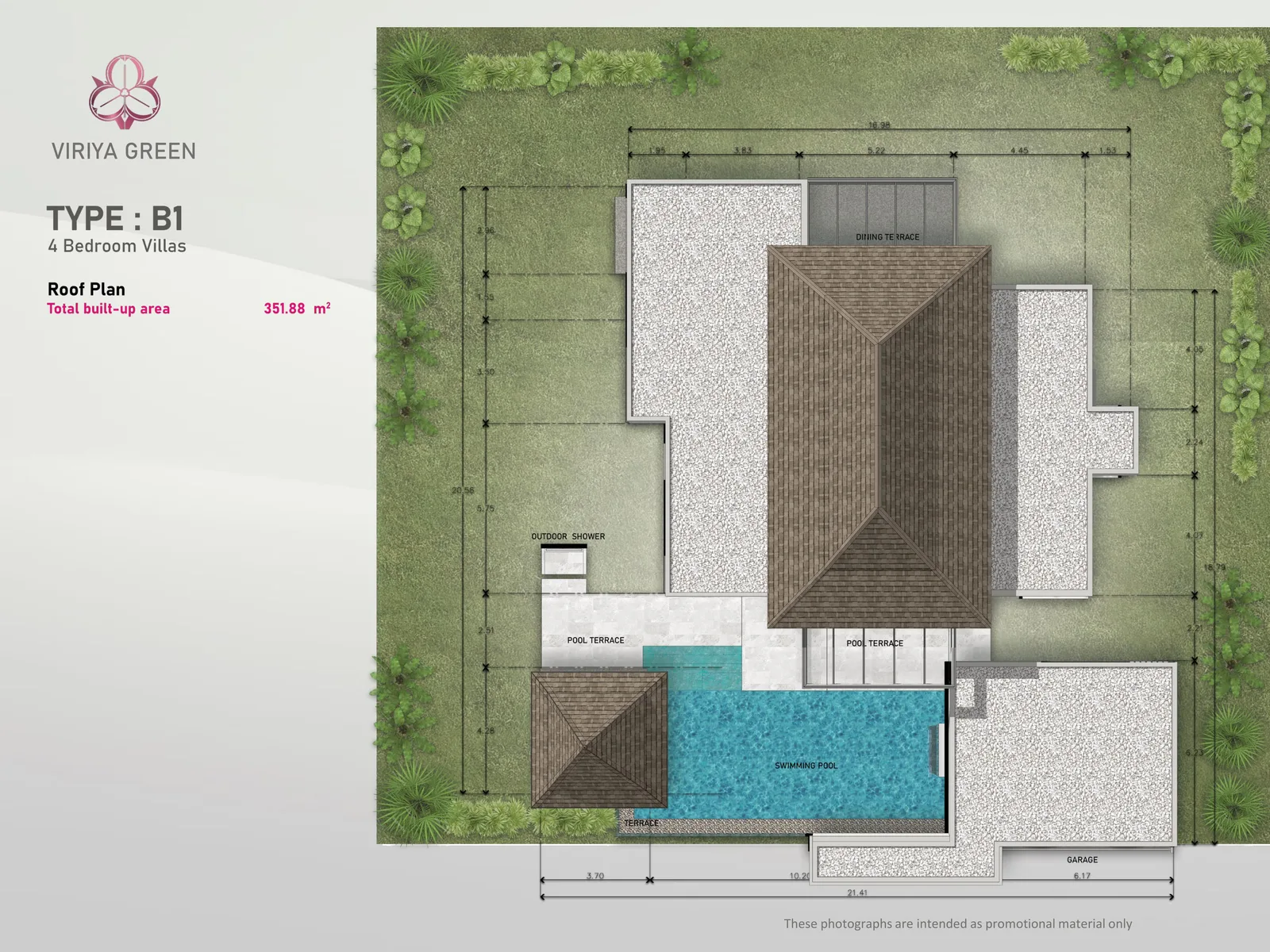 4-bedroom villa, 301 sqm