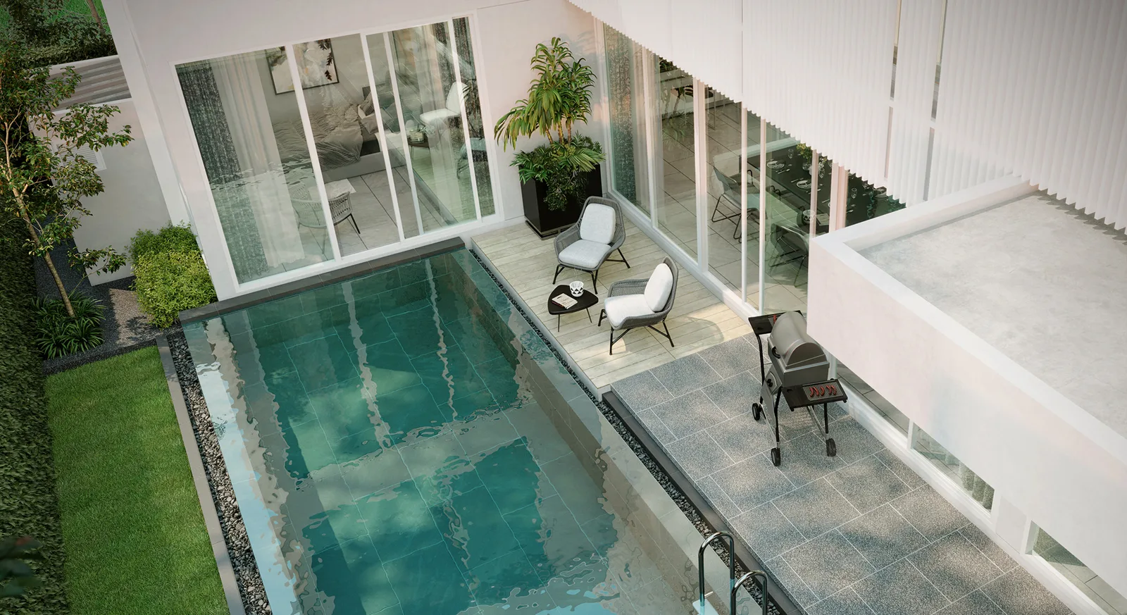4-bedroom villa, 374 sqm