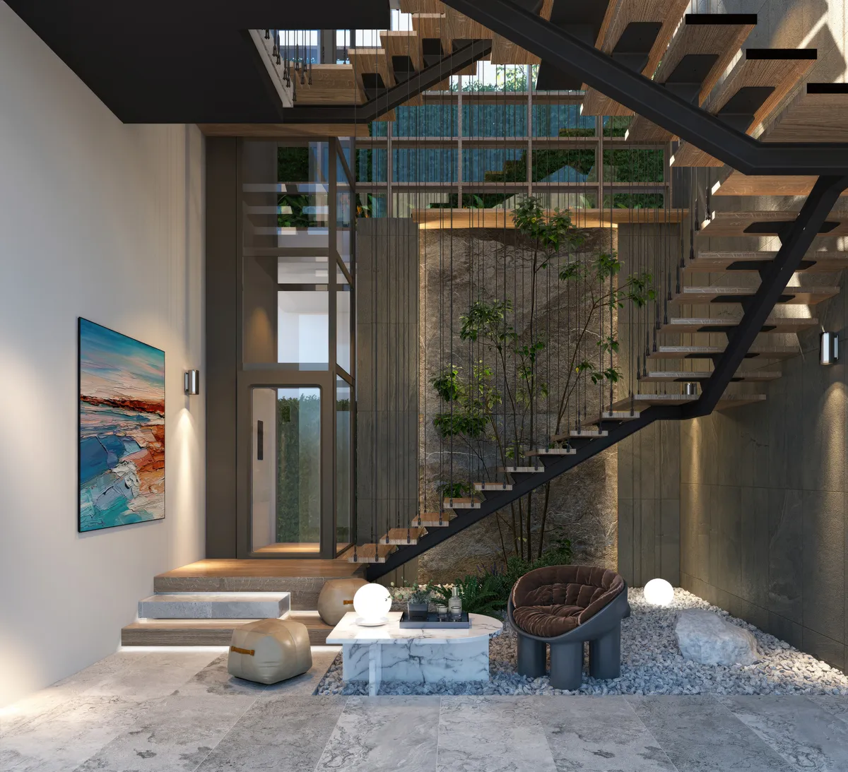 3-bedroom villa, 308 sqm