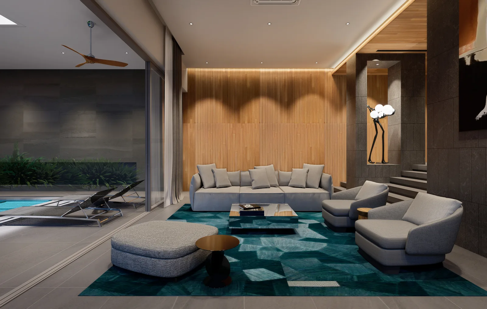 4-bedroom villa, 548 sqm