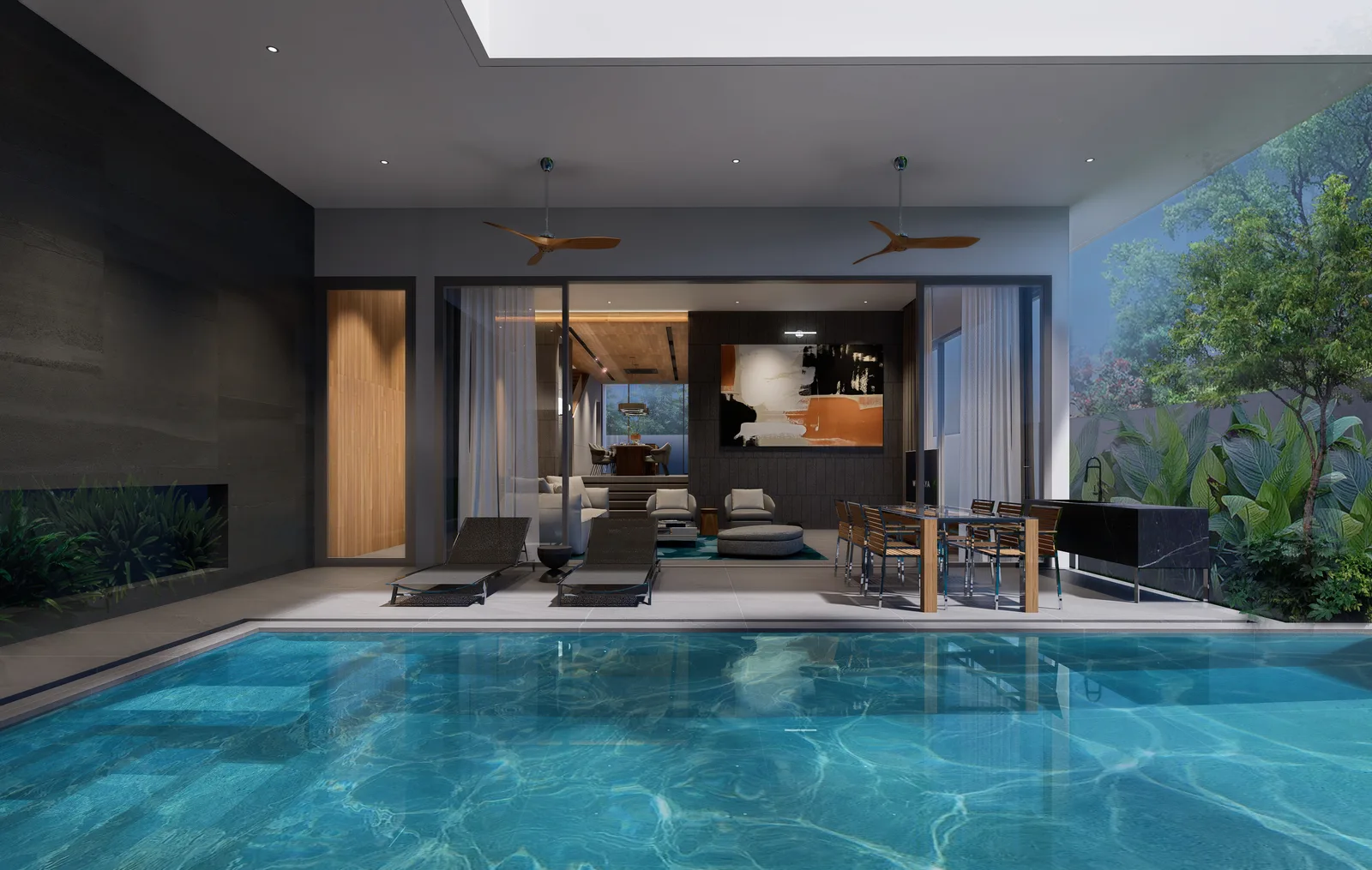4-bedroom villa, 548 sqm