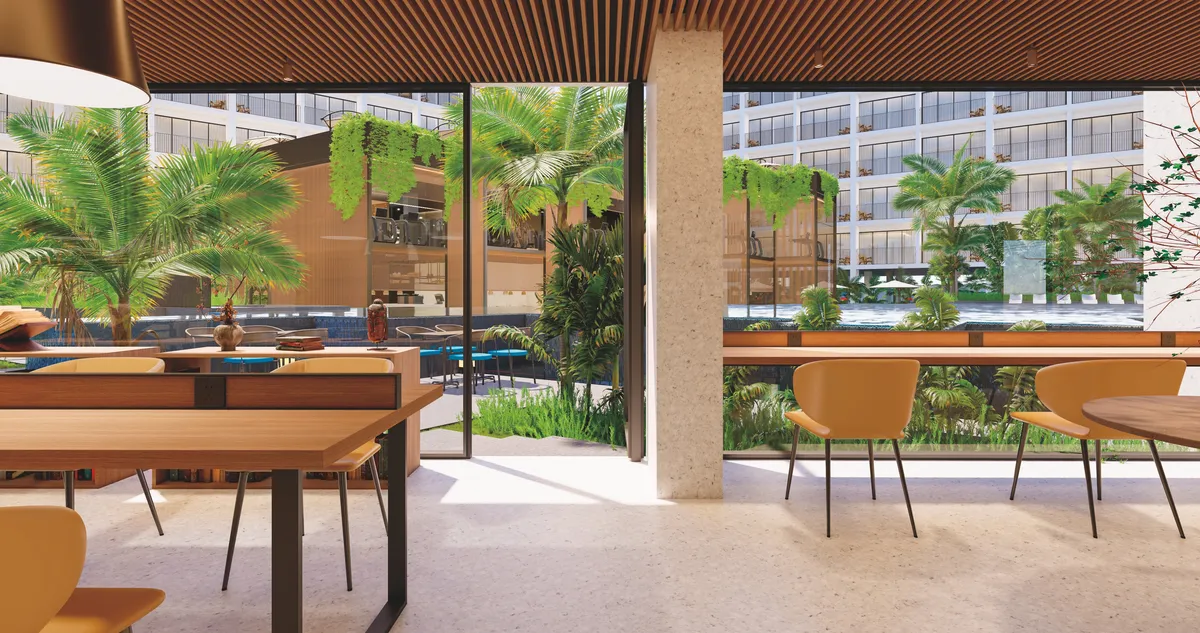2-bedroom condo, 56 sqm