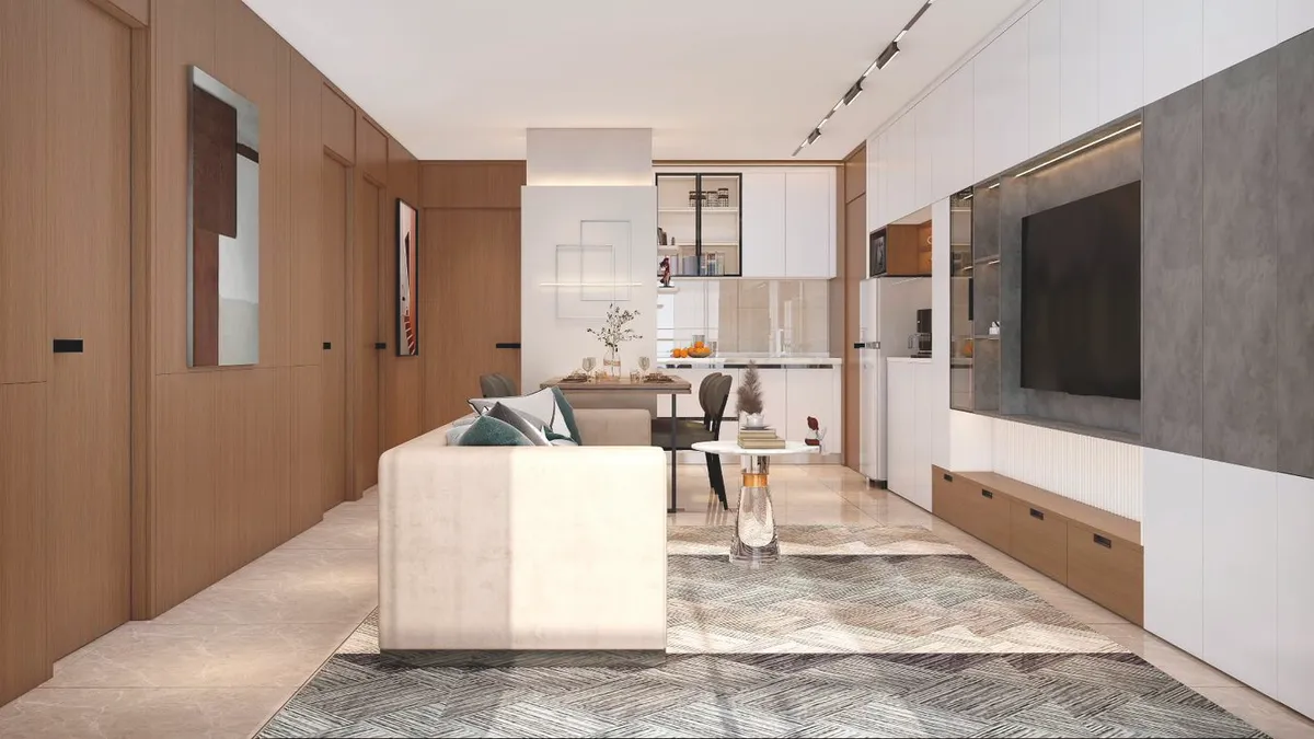 3-bedroom condo, 92 sqm