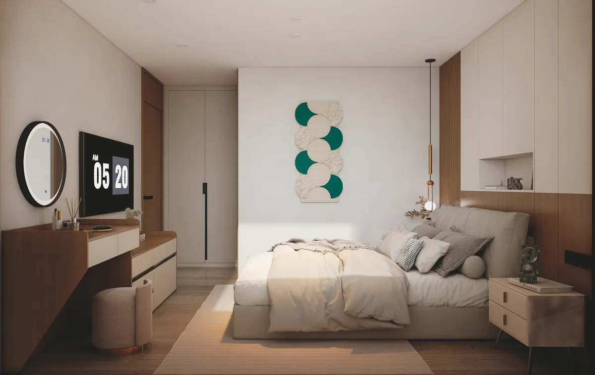 3-bedroom condo, 92 sqm