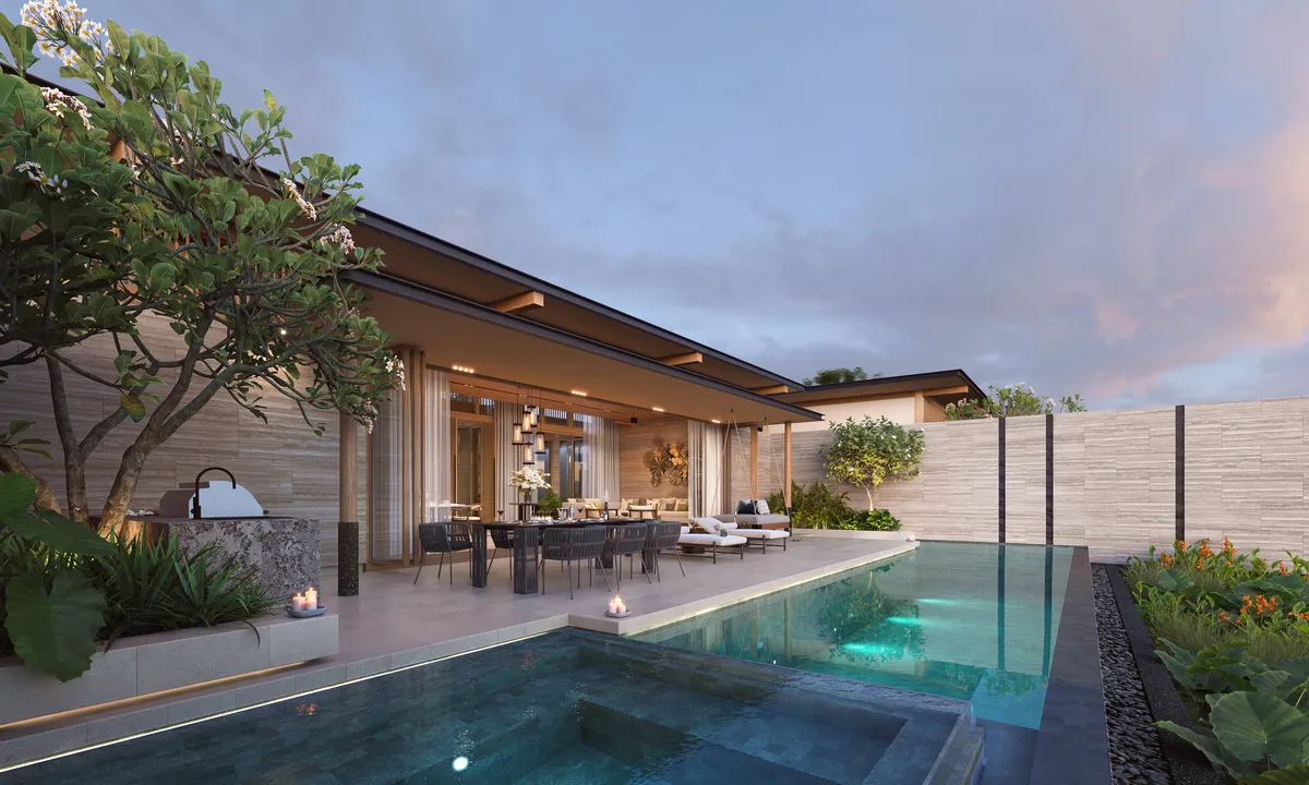 3-bedroom villa, 414 sqm