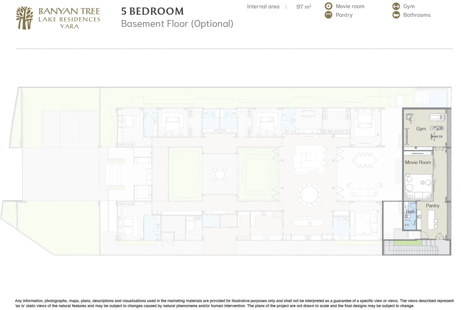 5-bedroom villa, 938 sqm