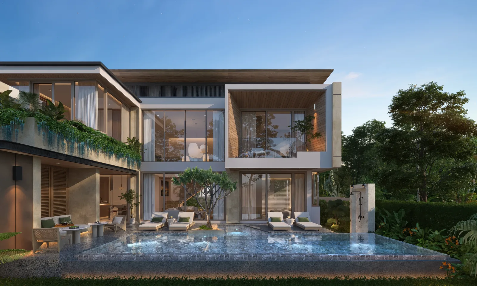 3-bedroom villa, 352 sqm