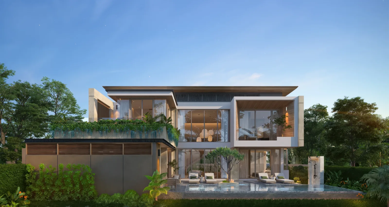 3-bedroom villa, 352 sqm