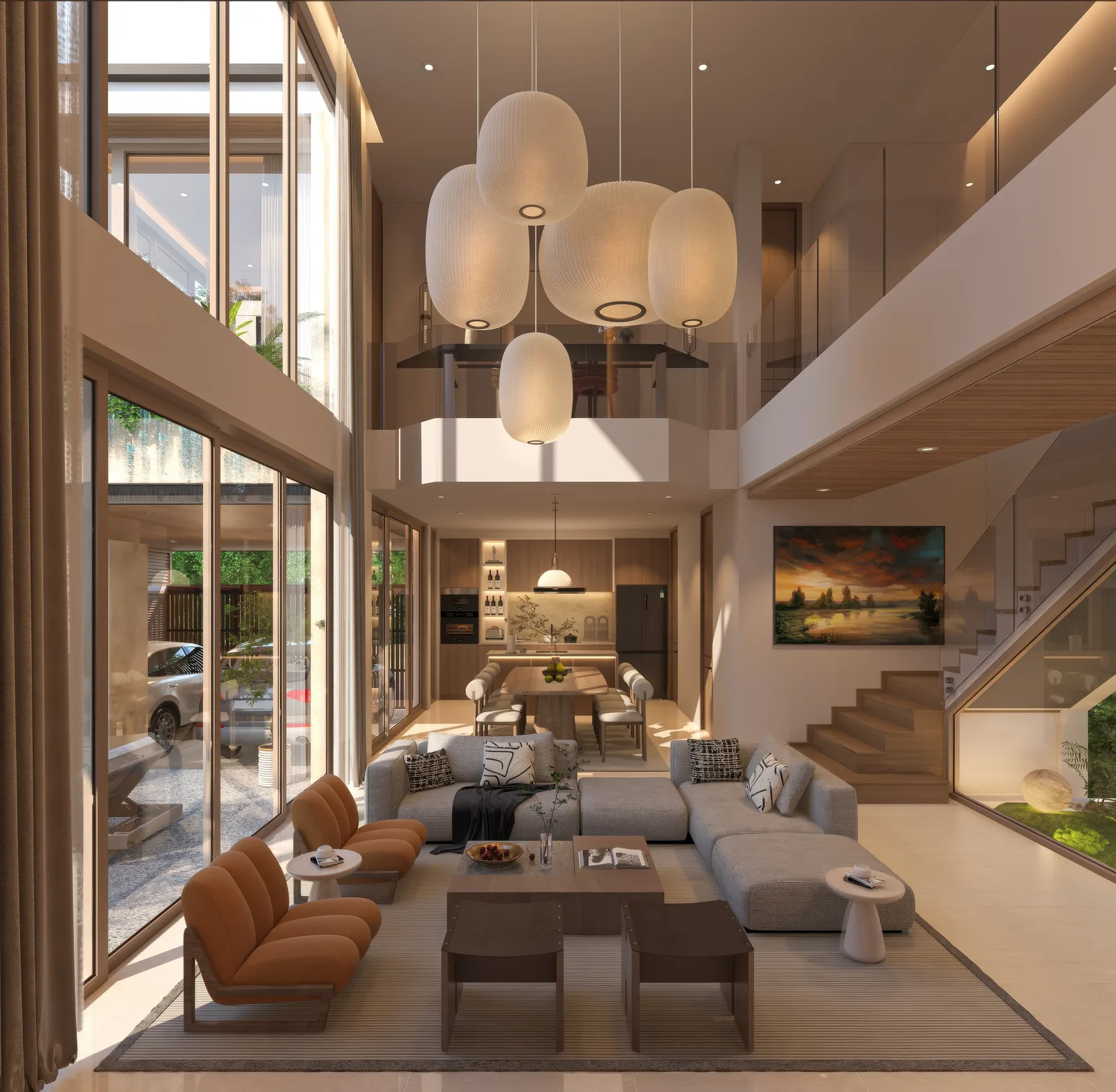 3-bedroom villa, 352 sqm